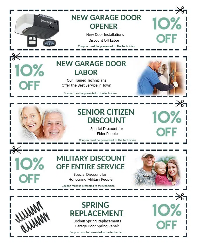 Sausalito Garage Door And Opener Sausalito, CA 415-480-0237 - coupons